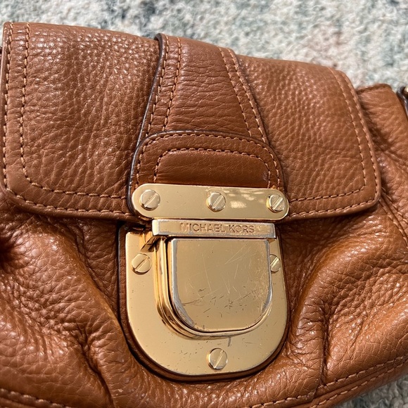 Michael kors Brown Leather Crossbody Bag - Picture 2 of 4